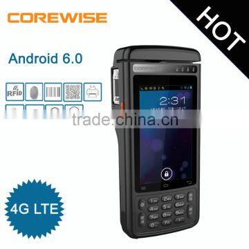 IP54 rugged wireless card reader smartphone fingerprint with micro usb otg