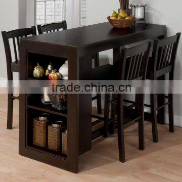 Wholesale factory cheap price restaurant wooden dining table and chair