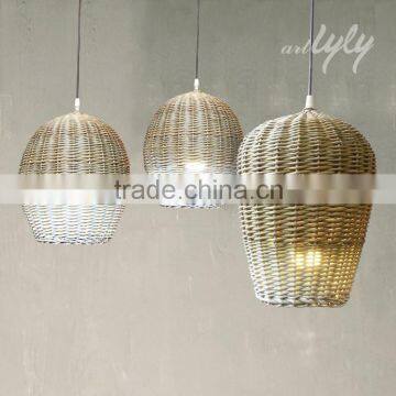 Linyi Wicker Pendant Ceiling Light Lamp Shades