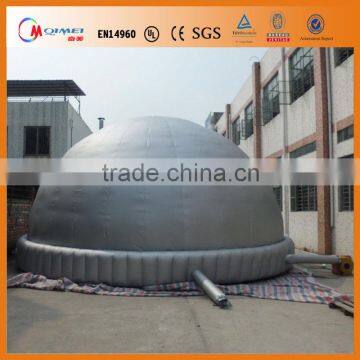 0.55mm PVC Outdoor giant inflatable globe Dome tent for sale