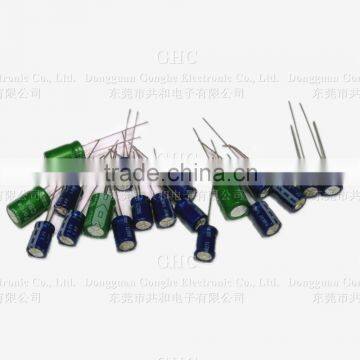 Miniature capacitor 2.7v1f 6.3x9mm super capacitor