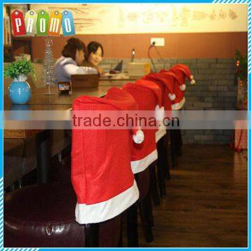 Christmas chair cover set for Christmas hotel and house decoration