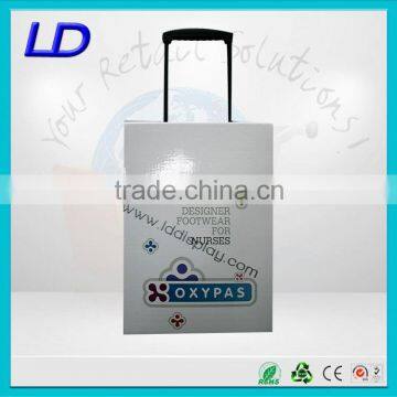 ODM&OEM artistic 2-wheels cardboard trolley case with 8 years Experience