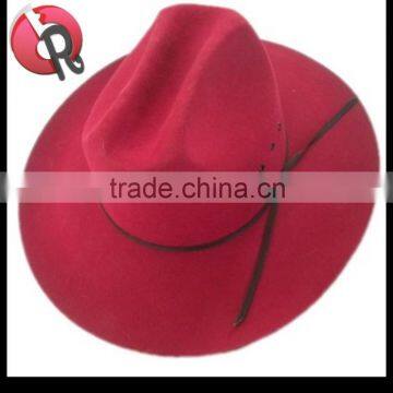 Ladies Wool Felt Cowboy Hat photo-2