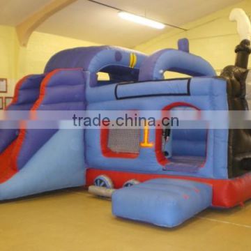 Thomas train inflatable bouncer with slide