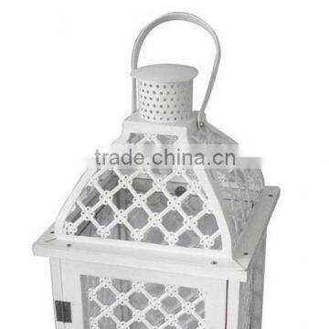 Good Looking Set of 2 Wooden Lanterns photo-5