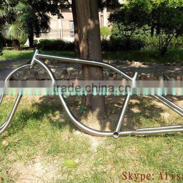 2016 new design!! titanium cruiser bike frame titanium e-bike frame customize