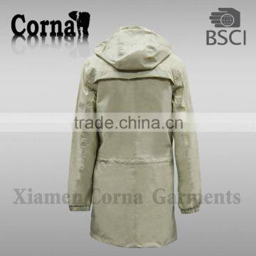 2016 New Style Women Leisure Long Raincoat Jacket With Hood photo-5