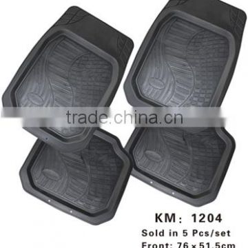 PVC material universal/anti-slip decorative car floor mat/popular sale