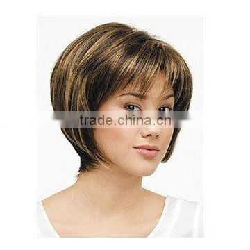 Monofilament Skin Top Wig - Machine Made Elegant Wig