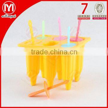 6 PCS Plastic Ice lolly mold/ice cream mold