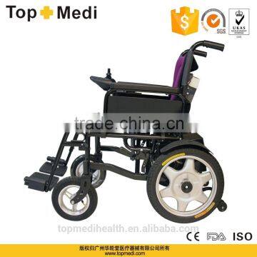 Manual and Power Flip-up Armrest Electric Wheelchair Motor photo-2