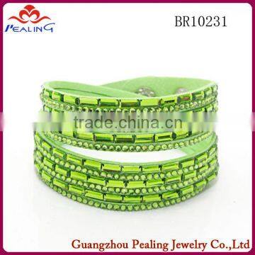 Fashionable china supplier bead rhinestone 2014 gay bead bracelet