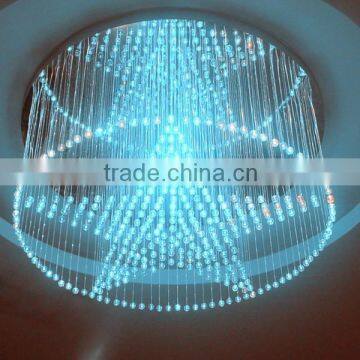 crystal led light source ceiling chandelier