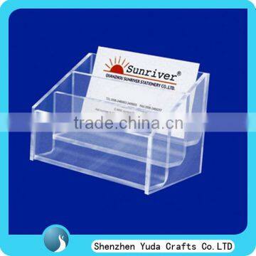 low price acrylic business card display holder plexiglass name card display rack