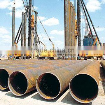 ASTM A252 GR2 Piling Pipes/SSAW Steel Pipes