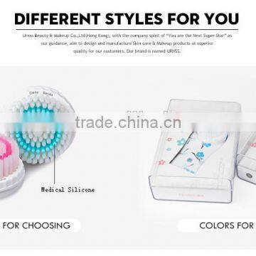 New Products China Cheap OEM Waterproof Rechargeable Electric Sonic Skin Cleansing System For Exfoliating And Massage photo-6