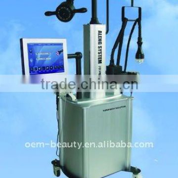 Cavitation Lipo Machine Vacuum+cavitation+rf +liposuction+Rotating Fat+video Control System Ultrasonic Liposuction Fat Splitting System Skin Tightening