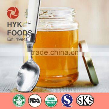 100% raw honey in bulk or in individually glass jar for hot sale