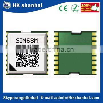 2016 Hot selling low price smallest gps tracking chip module SIMCOM SIM68M support GPS/GLONASS/Galileo/QZSS