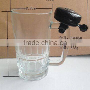 18 ounce customized beer glass cup for promotion