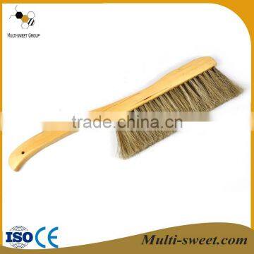 soft 2 rows wooden bee hive brush