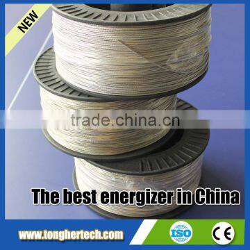 High tension alloy aluminum wire 1.8mm/2.0mm cable for electric alarm fence alloywire