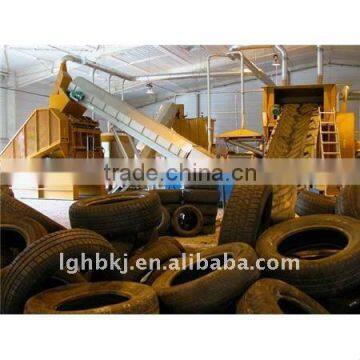 waste tire recycling system