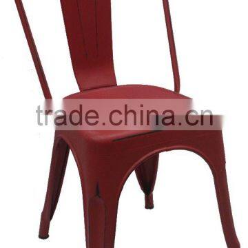 Commercial Furniture Restaurant Vintage Metal Dining Chair photo-4