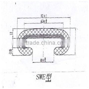 Customized availiable removable escalator handrail belt