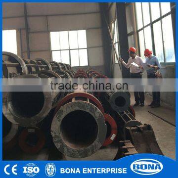 Round conical concrete pole steel mould