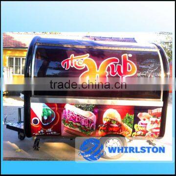 Christmas ice cream vending trailer