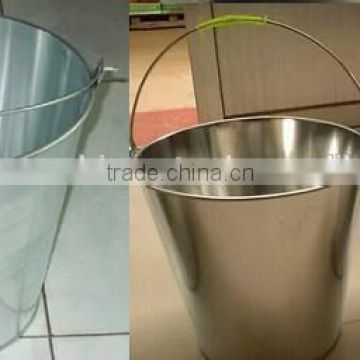 Pail in buckets,zinc bucket,iron bucket for home and garden use