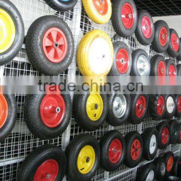 pneumatic or solid wheels for tool trolleys gardening carts and toy vehicles