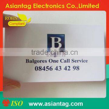 Hot offer ISO14443A 13.56mhz writable rfid card