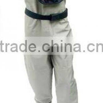 3 Layers Waterproof and breathable fabric fishing waist wader (Breathable-G)