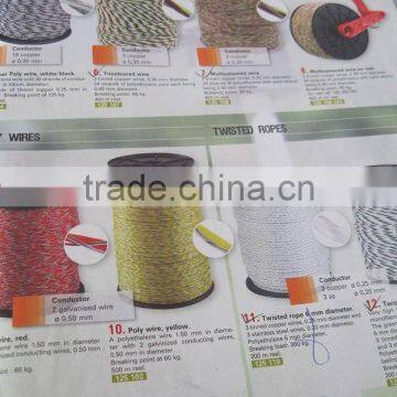 Electric fence wire