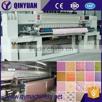 Industrial automatic quilting embroidery machine