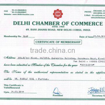 Membership Certificate