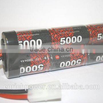 SC 5000mAh nimh battery pack 9.6V rc car battery