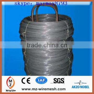 electro galvanized wire with spool(factory and exporter)