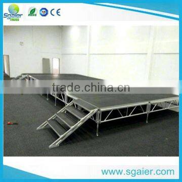 20ft by 24ft Easy Assemble Aluminum Stage for School Activities photo-3