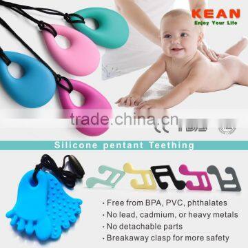 Approved by FDA/ SGS/LFGB/CE 15 Colors for Option Star Pendant Baby Cute Toy Make by Food Grade Silicone photo-5