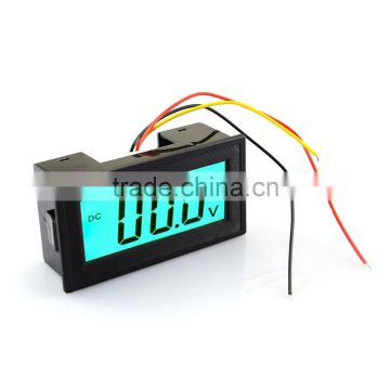 2017 3 Wires Totally-enclosed 0-100V DC Meter Voltmeter