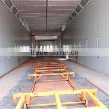 Infrared Bus Painting Room Large-scale Electrical Spray Booth For Sale 14m Length photo-5