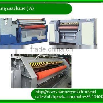 artifical leather hydraulic cow leather fleshing machine 3000mm China best Tannery machine