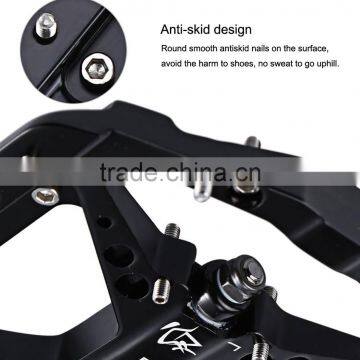 1 Pair SETSAIL 035 Mountain Bike Pedals Suitable for BMX Road Bicycle Fixed Gear With 3 Bearings 9/16 Inches Bicycle Pedals photo-6