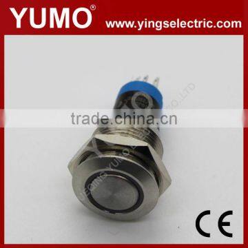 LA16JSF-11E Blue Push Button Monetary With Lamp Stainless Steel 6V DC photo-5