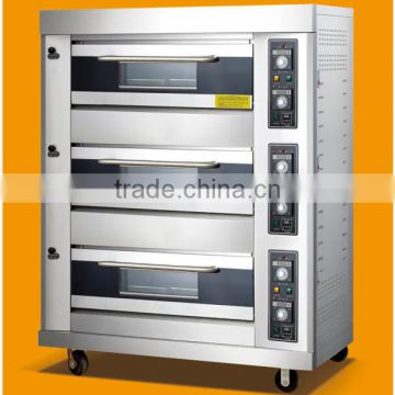 Commercial Automatic Bakery Gas Electric Bread Baking Oven/ bakery machinery for bread making/ bread baking oven(ZQB-3-6G)