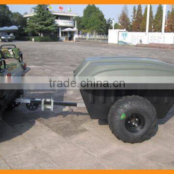 300kgs Capacity ATV Tow Behind Trailer 2 Wheel Rear Trailer for Amphibious Vehicle Accessary photo-4